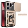Чехол для OPPO Find x9 Чехол Oppo find X9 Pro oppo find x9p Магнитное кольцо-держатель Бронированный чехол для телефона Защитная задняя крышка со шторкой для камеры