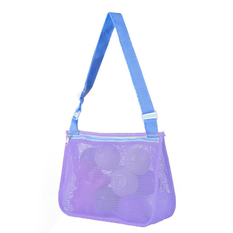 Kids' Travel Beach Toy Mesh Storage Shoulder Bag