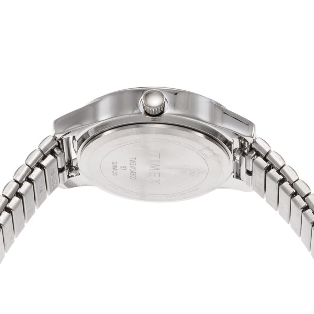 Timex Watch MAIN STREET BOX SETS Pearl Dial Dial Stainless Steel Mineral Glass Quartz 38MM American Watch Brand TWG063500 Unisex Silver [TIMEX] [Item]