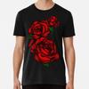 Dark Red Roses S To 5XL Made In the AU/USA T-Shirt