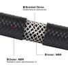 5/16 inch Fuel Hose Line Push Lock NBR Rubber SAE 30R7 15FT 300PSI Black
