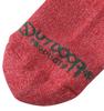 OUTDOOR PRODUCTS Plus Size 3-Piece Two-Color Heather Ankle Socks, Size 31, 3-Color Mix
