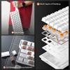 DAREU EK60HE Gaming Keyboard with Rapid 8000Hz Polling Magnetic SOCD English White 0.01mm Trigger, Wired, Rate, Hot-Swap Switches, Compatible,