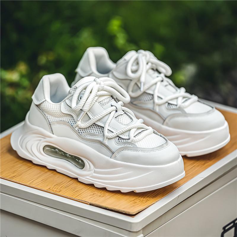 Мужские туфли на плоской подошве из сетчатой ткани, дышащие, повседневные, спортивные, на толстой подошве, трендовые, для всех видов активного отдыха, для ходьбы, бега, кроссовки, модные, для студентов, для занятий сноубордом