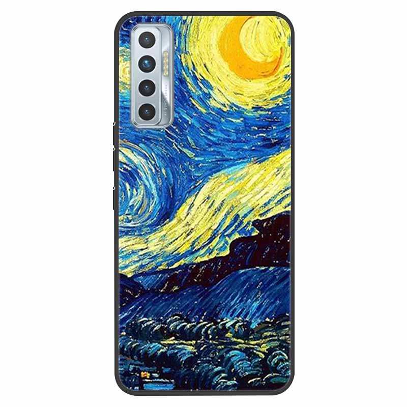 Чехол для Tecno Camon 17P, противоударный, из мягкого силикона TPU, задняя крышка для Tecno Camon 17P 2021, чехлы для телефона Camon17P CG7, милый мультяшный