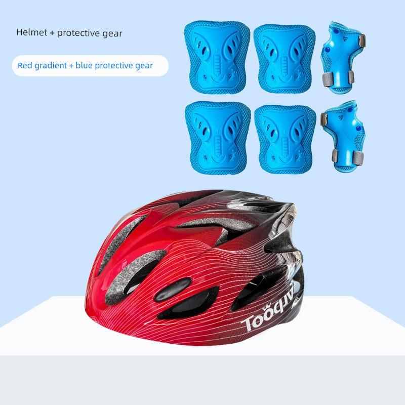 Tooquv Bicycle Helmets for Children Boy Cycling Helmet Girl Bicycle Mountain Bike Helmet Cycling Fixture