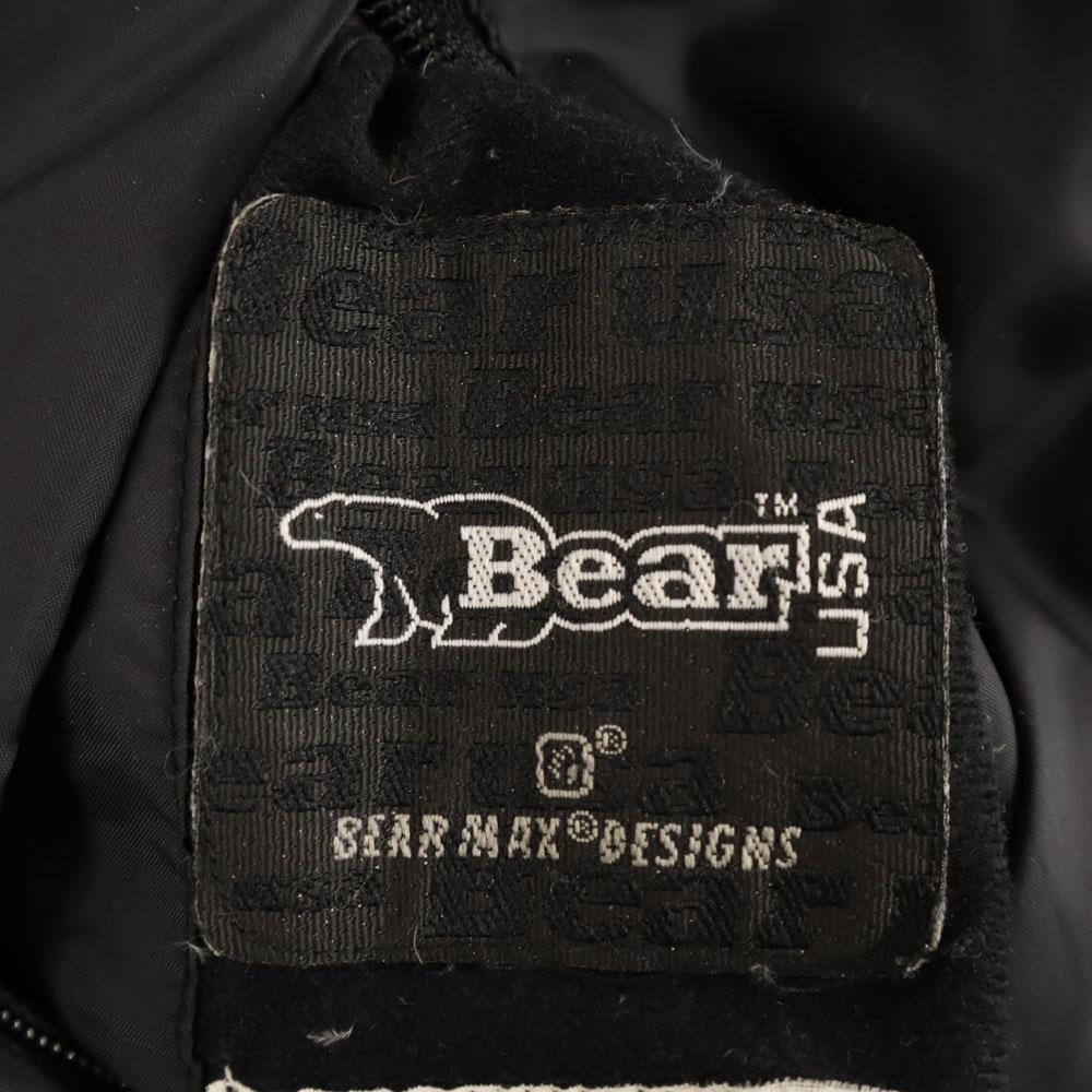BEAR 90s Old Reversible Down Jacket L Black Men's Used