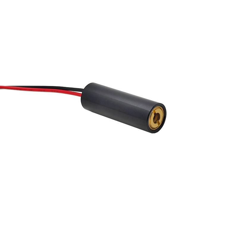 High-Power Red Laser Module with 10X30mm Glass Lens, 650nm, 100mW, Ultra-Small Spot, for Marking Machines