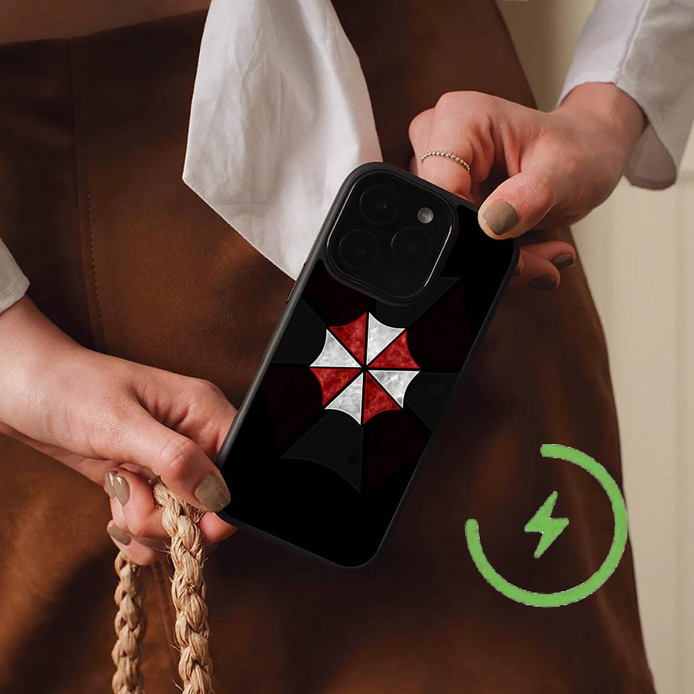 Game R-Resident-es Evil-es Magnetic Charging Cover Phone Case For IPhone 17 16 14 13 12 11 15 Pro Max For Magsafe Wireless