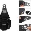 Solid Material Rotatable Quick Hang Hook Electrician Waist Belt Pouch  Daily Repair Scenarios
