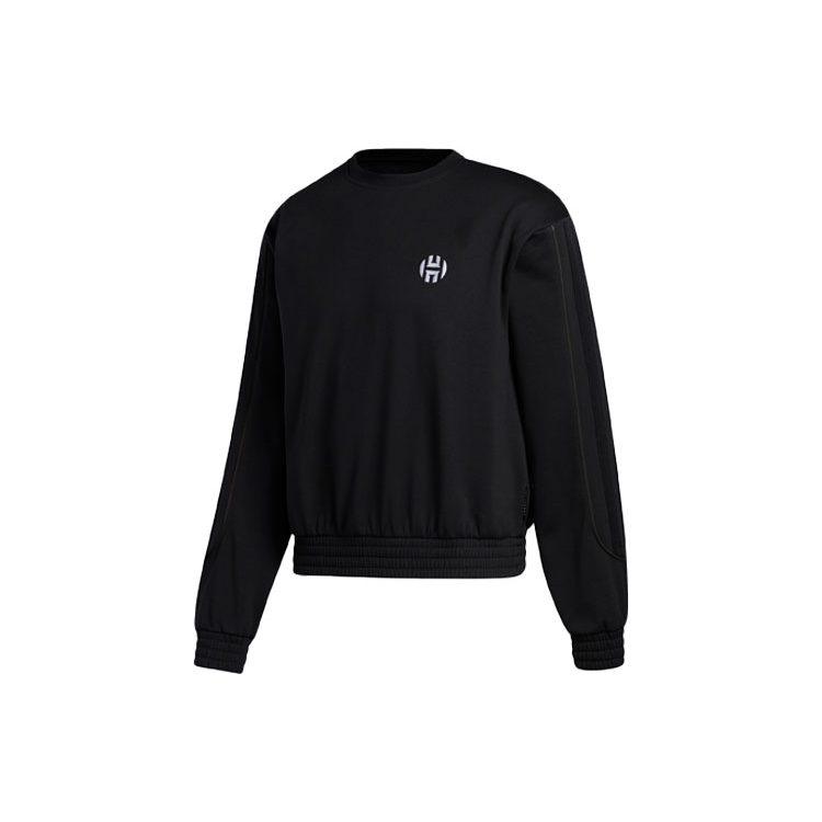 Adidas Sweatshirts Men's Black Crew Neck Moderate Regular GI6673