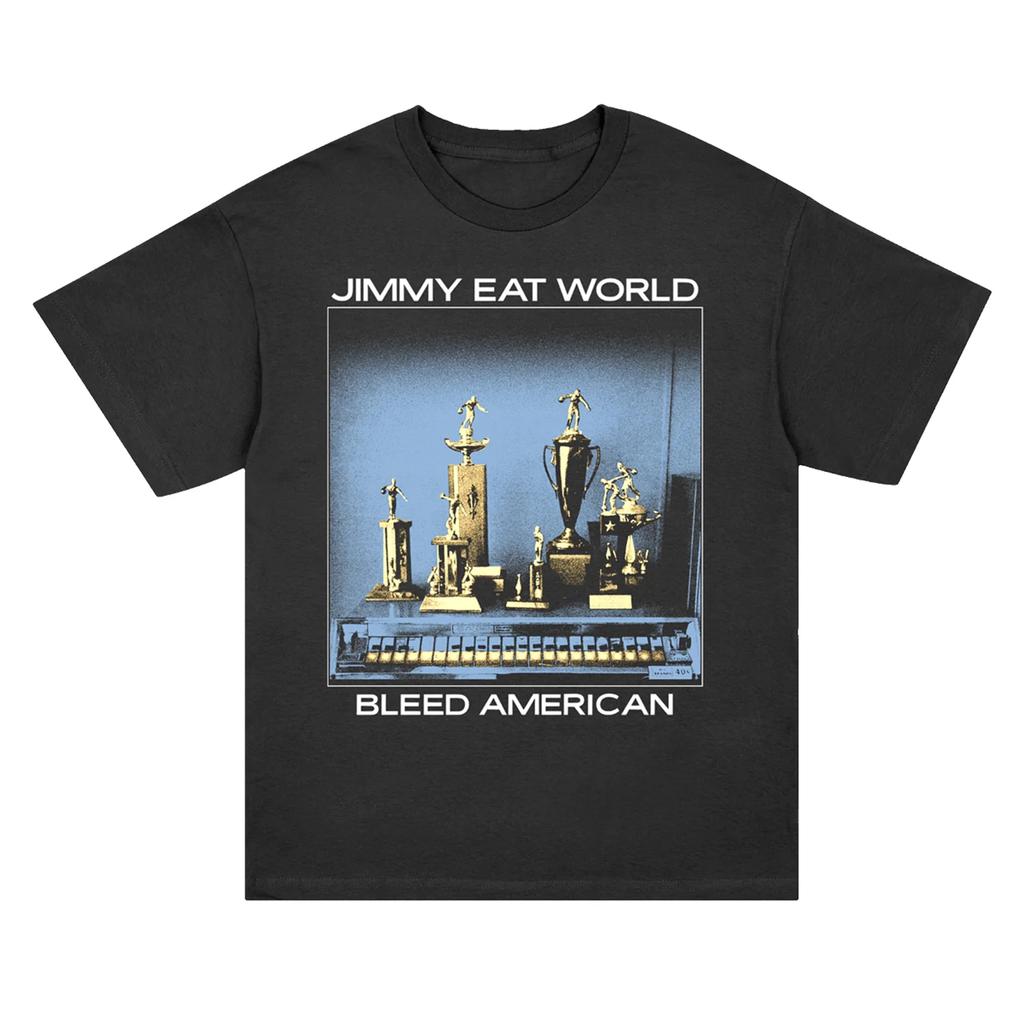 2026 Jimmy Eat World Band Graphic Large Pattern Printed Tshirt 100 Cotton Unisex Summer New Classic Retro Band Tshirt