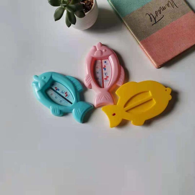 1 шт. Милый детский водный термометр в форме рыбки Детская ванна Мультяшный термометр для воды Детский комнатный термометр