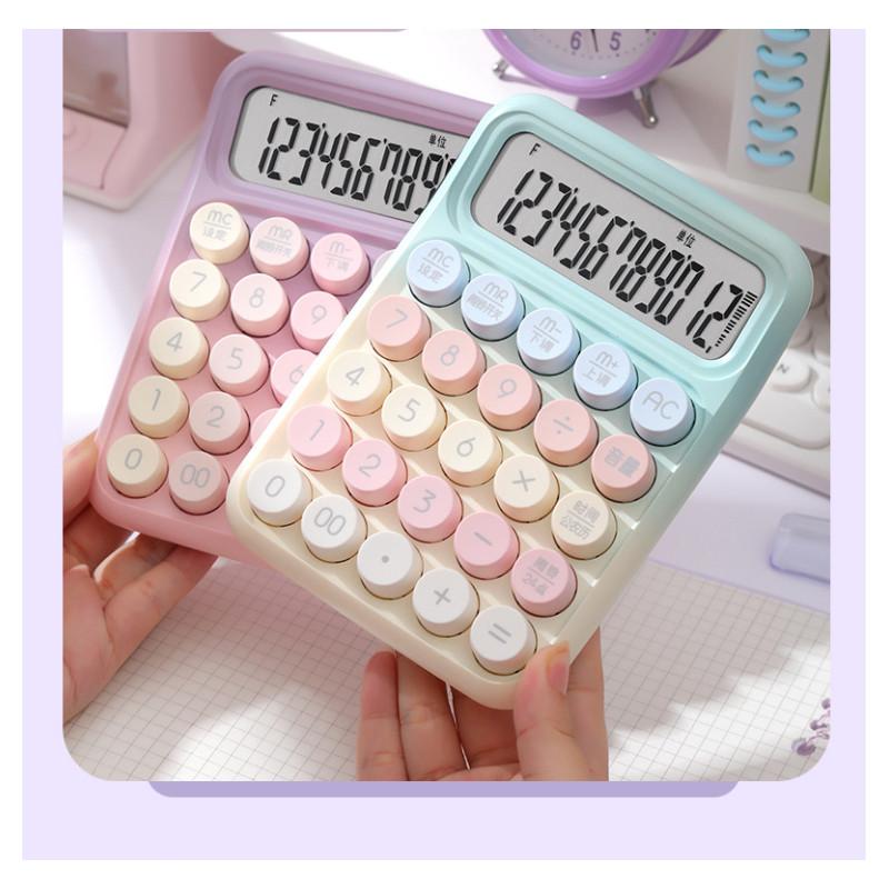 12 Multifunctional Scientific Digit Gradient Calculator Office Test Tool Student