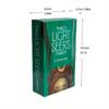 1 Box The Light Seer's Tarot Cards, 78-Card Full Color Tarot Set for Tarot Reading, Fortune Telling, Divination Board Game Cards