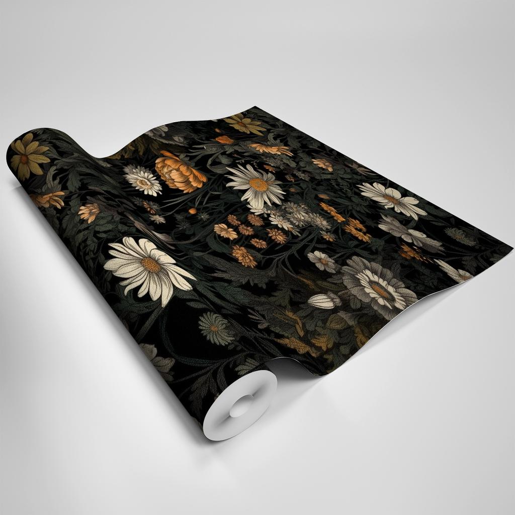 Самоклеящиеся текстурированные обои для украшения стен в гостиной и спальне, водонепроницаемые и износостойкие настенные наклейки для растений