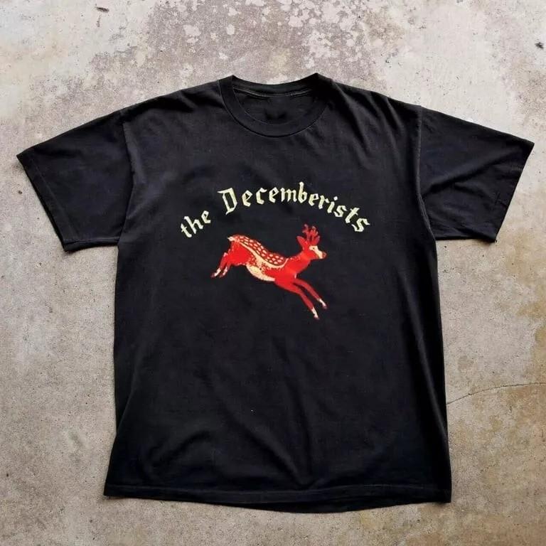 Новый Подарок от The Decemberists для Фанатов Унисекс S-5XL Футболка NW02_790
