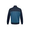 Under Armour Color Block Knit Retro Sports Jacket Men Jacket Dark-Blue 1357199-408