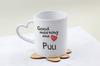 Puli, Hungarian Water Dog - cup with a dog, adorable cup with a heart-shaped handle, universal gift from the Art-Dog brand