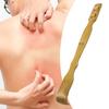 Yousheng 2Pcs/Set Back Scratcher Wear-Resistant Relief Itchy Compact Bamboo Wood Long Backscratcher Body Relaxation Massager for Adult