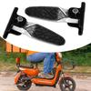 Thickened Aluminum Zinc Zinc Alloy Universal Foot Rest Pedal Sturdy Foldable Footrest Motorcycle