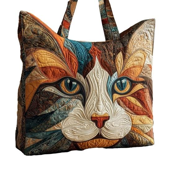 Стеганая сумка-тоут Женская винтажная сумка через плечо Цветы Животные Сумка Цветочный кошелек для поездок на работу Вечеринки Ежедневные поручения