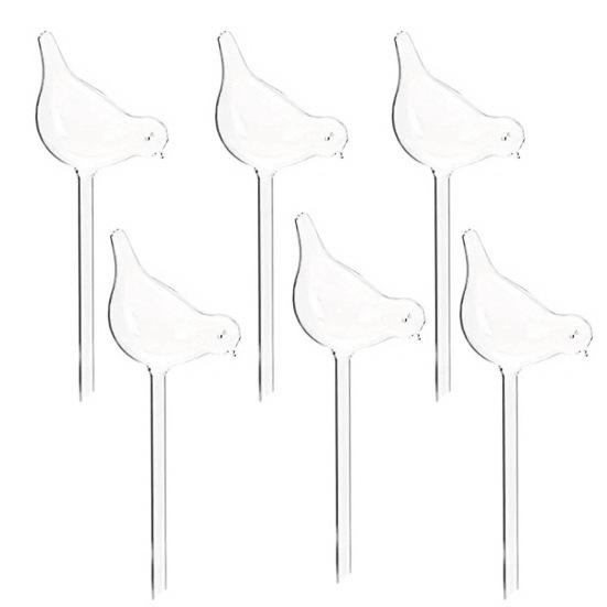 2/3/5/6 шт. Автоматический диспенсер для воды в форме птицы Декоративный функциональный поливщик для цветов Раствор для самополива Аксессуар для ухода за растениями