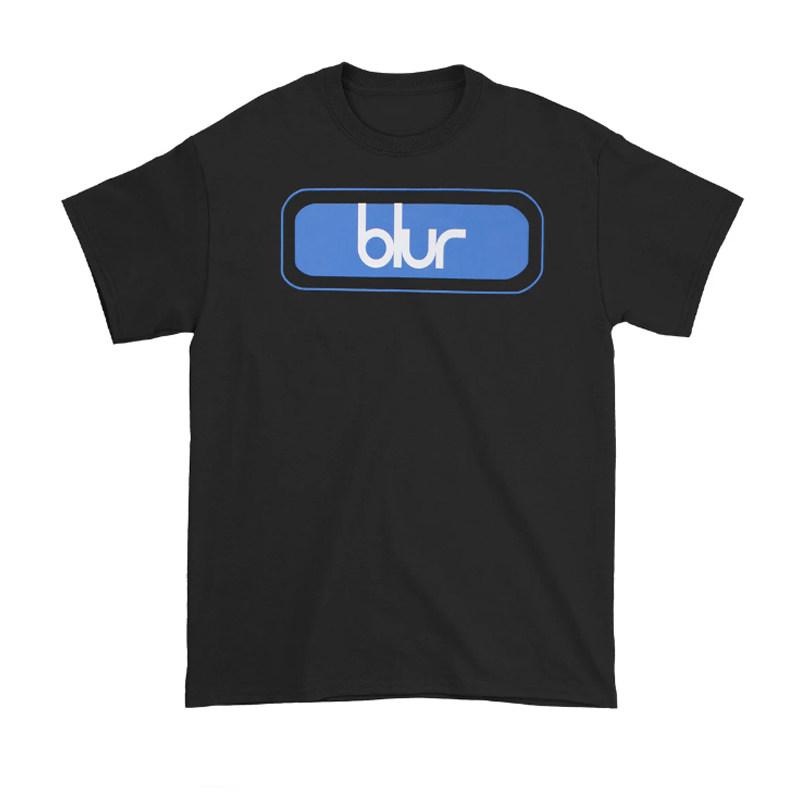 BLUR Bands Британский Рок Панк Музыка Хлопок Свободный Повседневная Готовая к Носке Американский Кэжуал Футболка с Принтом с Коротким Рукавом