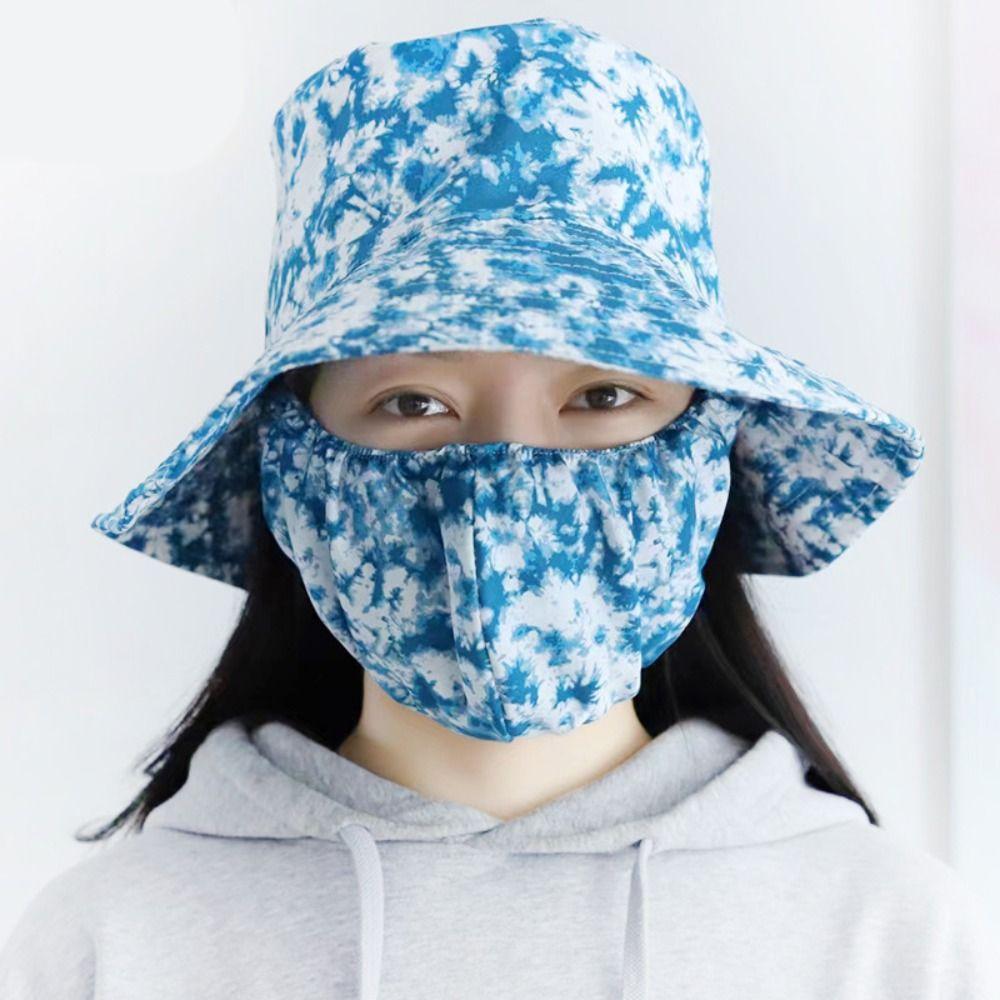 Кепка для лица женская солнцезащитная шляпа маска для лица панама портативная солнцезащитная маска для женщин/девочек