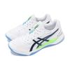 Asics Кроссовки унисекс Gel Tactic 12 White Lime Burst 1073A058-102