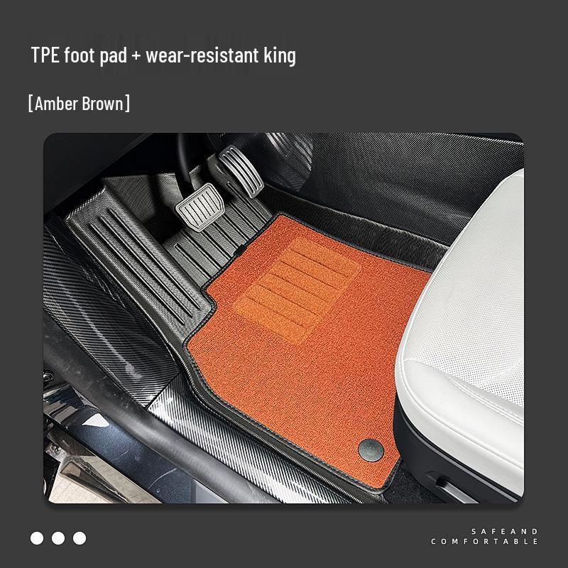 Kia K3, K5 GT, KX3, KXcross Всесезонные TPE Экологичные Автомобильные Коврики