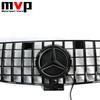 FCM5   GTR Style Racing Grille With Illuminated OE Style LED Emblem Logo Badge For Mercedes Benz GLE-Class C292 2016-2019 GLE450 GLE43