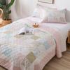 Princess Style All Cotton Patchwork All-season Universal Bed Cover, Pure Cotton Air Conditioning Bedding, Countryside Bedding, Summer