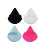 Triangle Powder Puff Soft Makeup Sponge for Face Make Up Eyes Contouring Shadow Cosmetic Washable Mini Velvet Foundation Puff