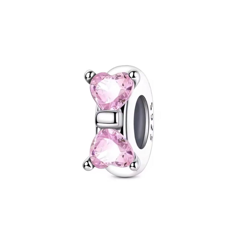 Шарм-клипса Застежка Лапка Луны Медь Квадратный Камень Разделительная Бусина Подходит для Оригинального Браслета Сделай Сам Для Женщины Девушки Ювелирные Изделия