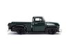 Jada Toys JUST TRACKS Series 1/24 Scale 1953 Chevy Pickup, Dark Green/Black, Finished