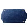 Used PRADAShoulder Bag Blue denim Women