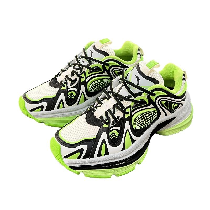 Anta Низкие кроссовки в стиле "Dad Shoes" Мужские Кисло-зеленый 112448899-4