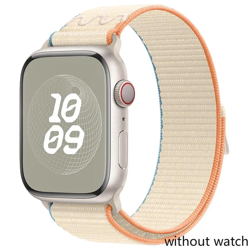 Нейлоновый спортивный ремешок для Apple Watch Ultra3 49 мм S11 42/46 мм S10 9 8 7 6 5 4 3 Браслет-петля для iWatch Series SE3 Ultra 2 46 мм 45 м