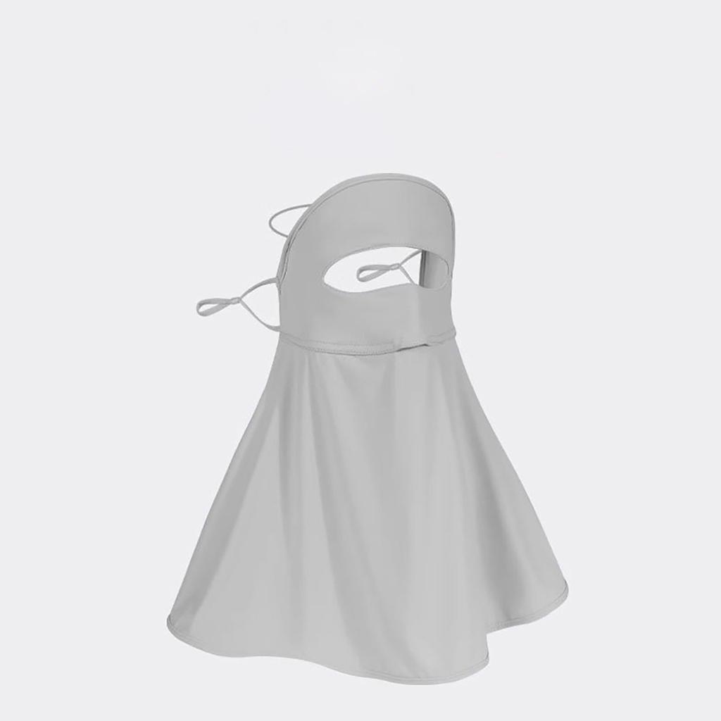 Женская солнцезащитная протекторная маска для шеи на все лицо из дышащего хлопка Ice Silk