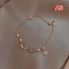 Exquisite Bracelets For Women Star Moon Zircon Pearl Bracelet Simple