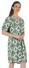 Bimba Printed Summer Shift Dress For Women V Neck Short Dress W  Pockets Western Midi