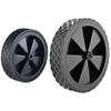 2PCS Replacement Wheels Suitable For Folding Camping Carts Tool Less Installation Durability Rubber Tires Easy Assembly