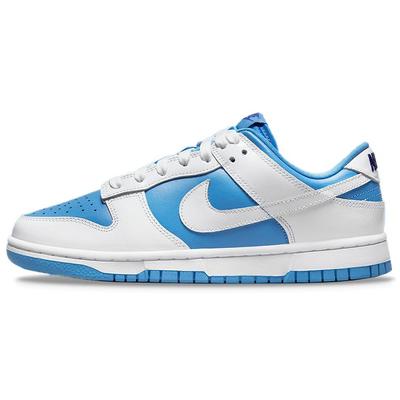Женские кроссовки Dunk Low Reverse UNC Blue University-Blue White DJ9955-101