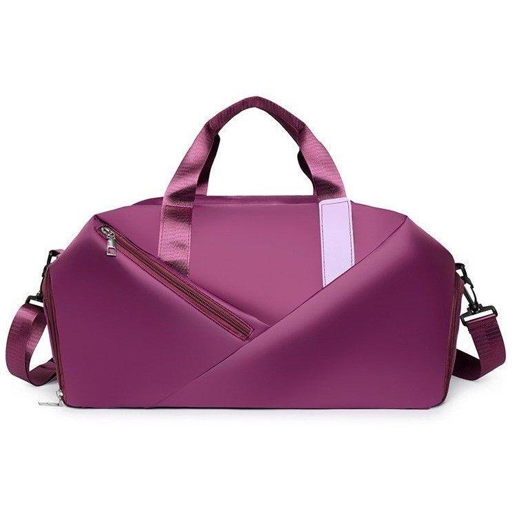 Водонепроницаемая спортивная сумка большой вместимости для фитнеса и путешествий — стильная, с отделением для сухого и влажного воздуха, идеально подходит для активного образа жизни