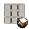 9-ти полостные квадратные силиконовые формы для мыла мыловарение своими руками мыловарение шоколадная форма