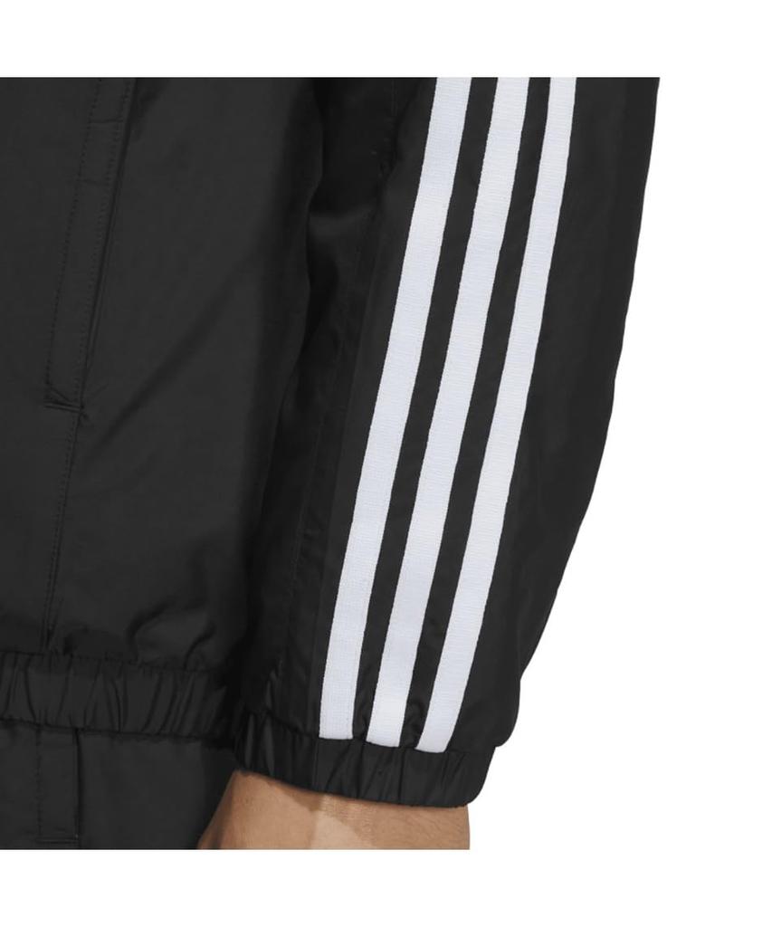 Adidas 3S Стеганый Утеплитель Черный Размер L Обязательная Куртка, Мужская KWX74, (JG8522),