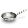 KIPROSTAR Commercial Stainless Steel Frying Pan 22cm IH Compatible Bottom Structure KIPROSTAR Dishwasher Safe 3-layer