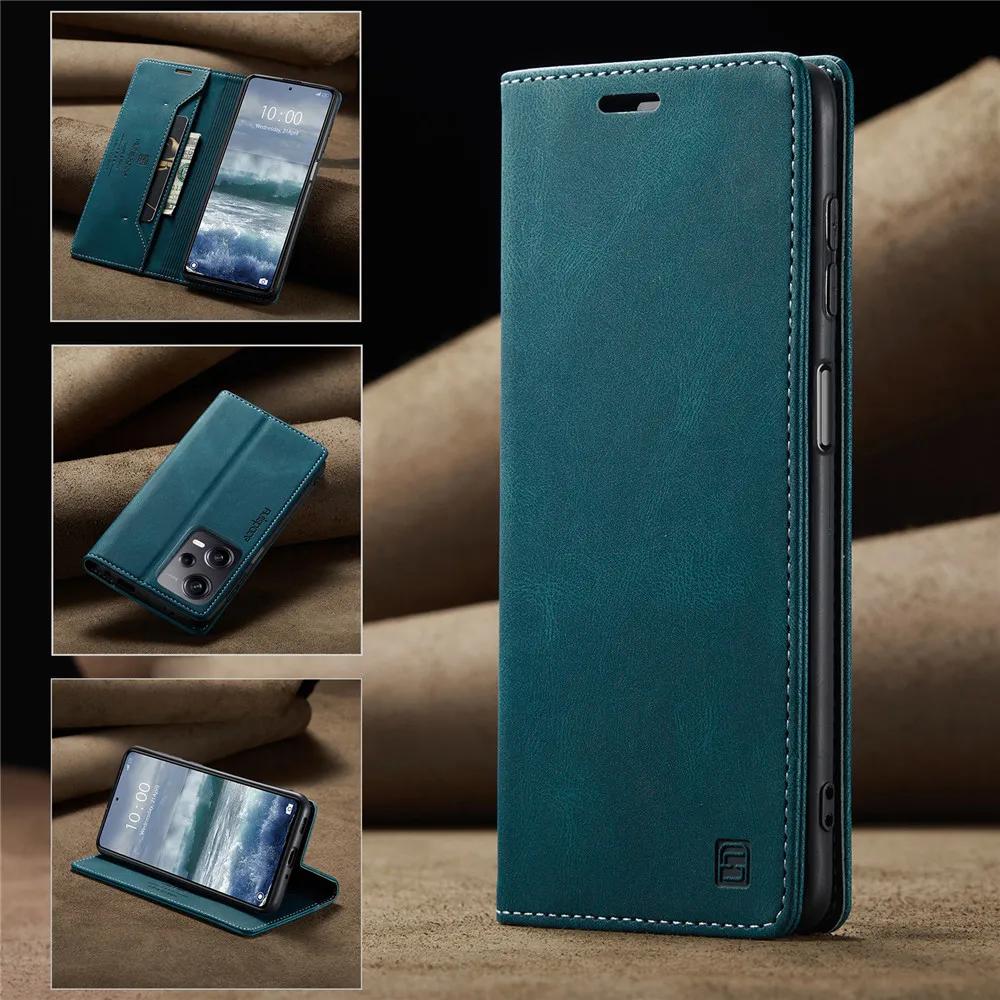 Магнитный откидной кожаный чехол-кошелек для Redmi Note 12 11 10 S 8 9 Pro для Xiaomi 13 12 11 Lite 12T 11T 10T Pro Poco X5