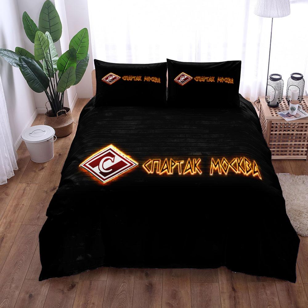 Москва Спартак Комплект пододеяльника Кинг Квин Дабл Твин Односпальный Набор постельного белья